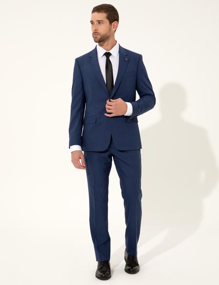 Lacivert Slim Fit Takım Elbise - 50255460047