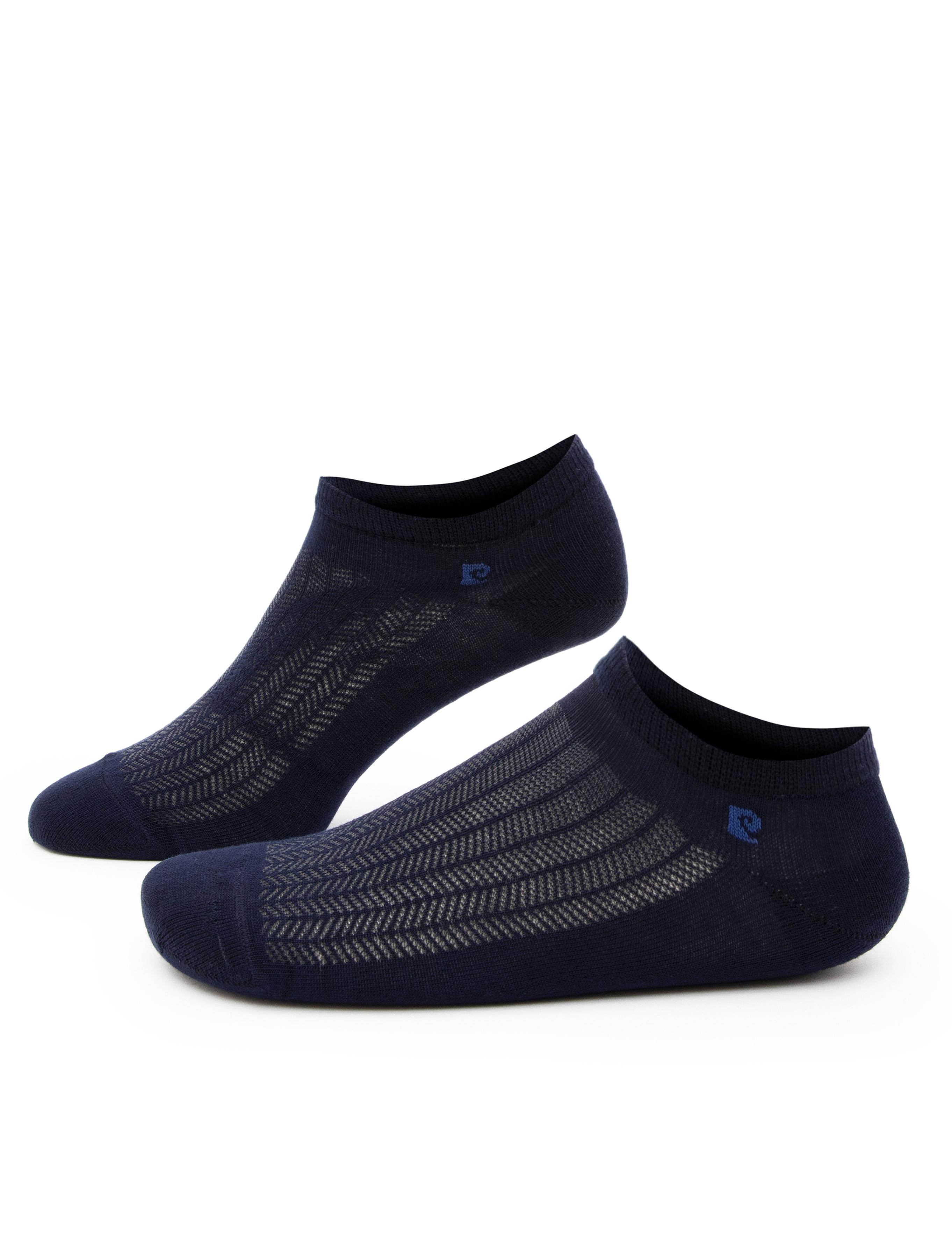 Erkek Lacivert Patik Çorap