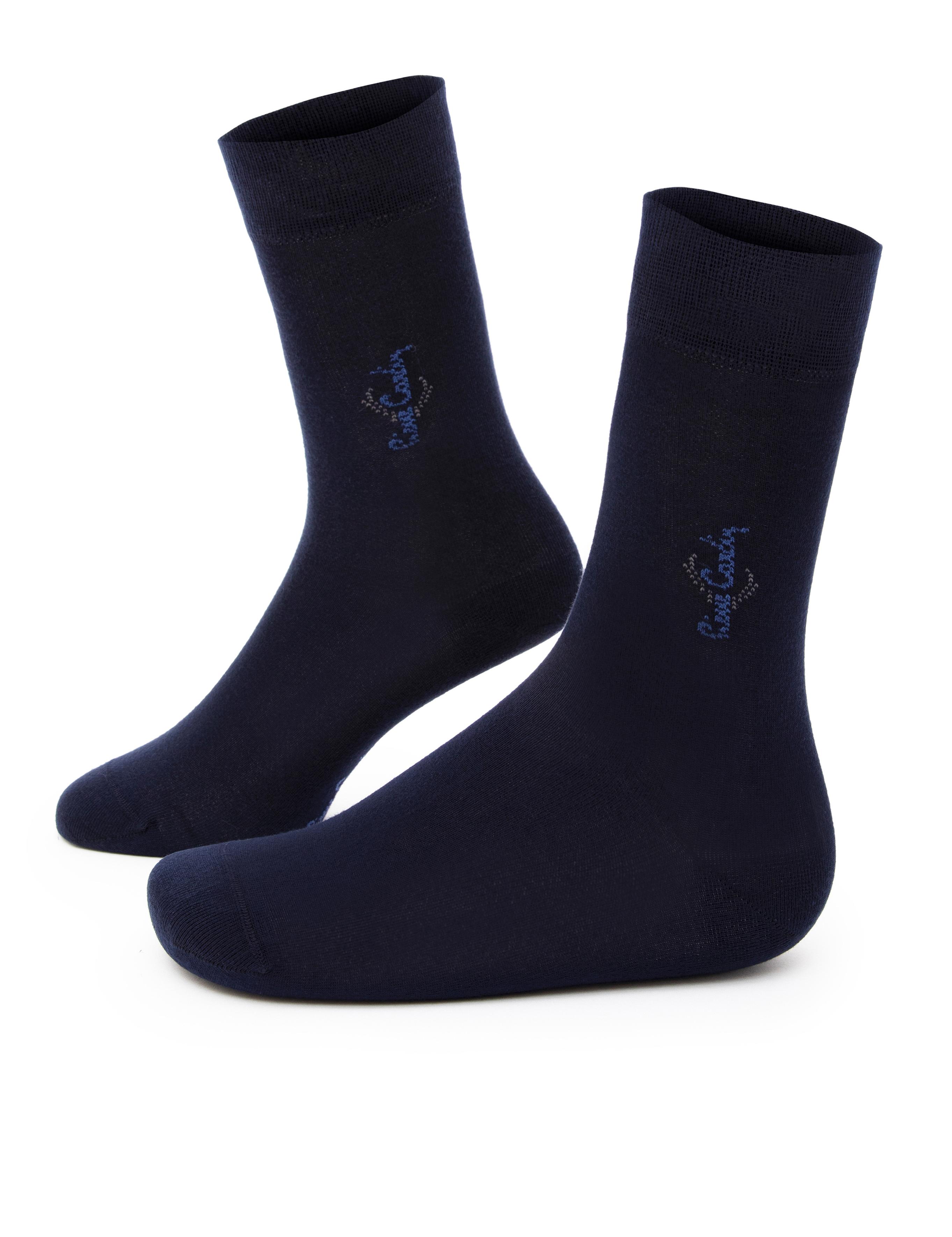 Erkek Lacivert Çorap