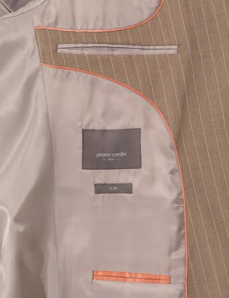 Açık Kahverengi Slim Fit Takım Elbise - 50251847012