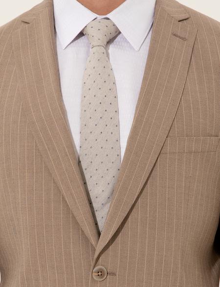 Açık Kahverengi Slim Fit Takım Elbise - 50251847012