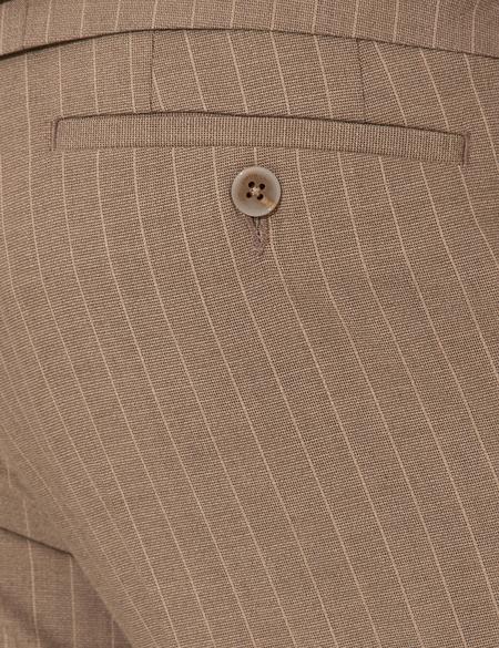 Açık Kahverengi Slim Fit Takım Elbise - 50251847012