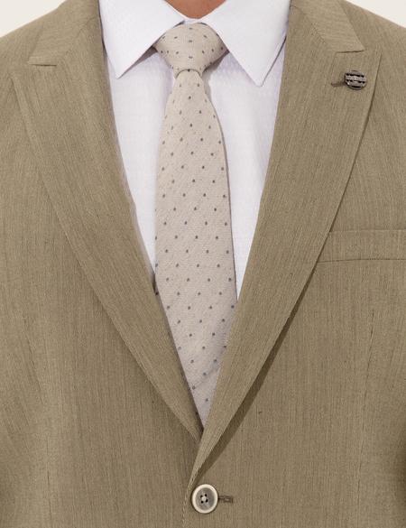 Haki Ex. Slim Fit Takım Elbise - 50248037047