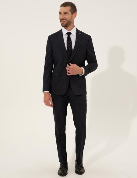 Lacivert Slim Fit Takım Elbise - 50251847087