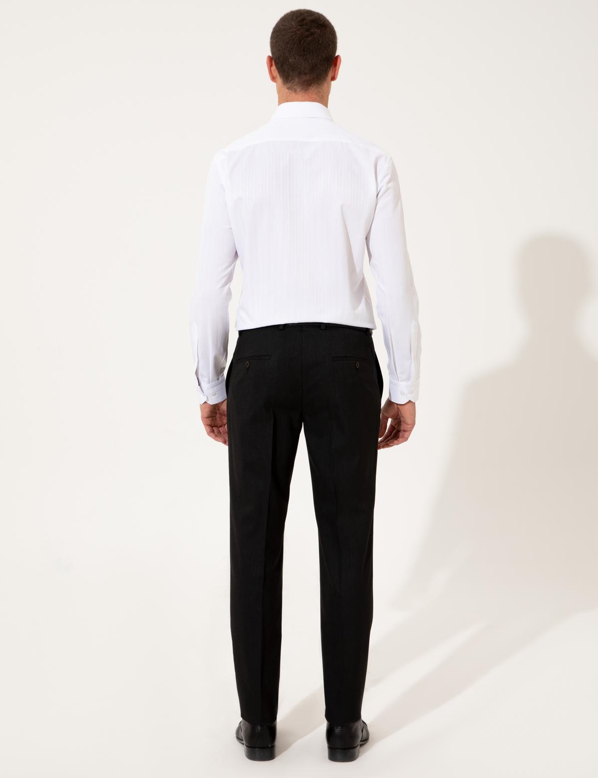 Siyah Ex. Slim Fit Kumaş Pantolon - 50251975012