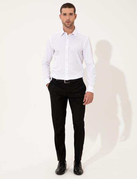 Siyah Ex. Slim Fit Kumaş Pantolon - 50251975012