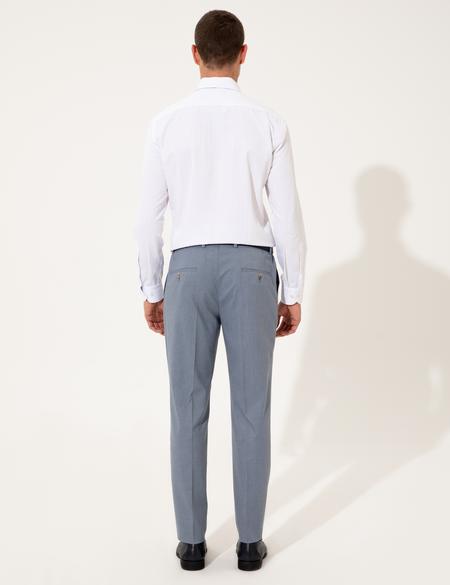 Açık Mavi Ex. Slim Fit Kumaş Pantolon - 50251975048