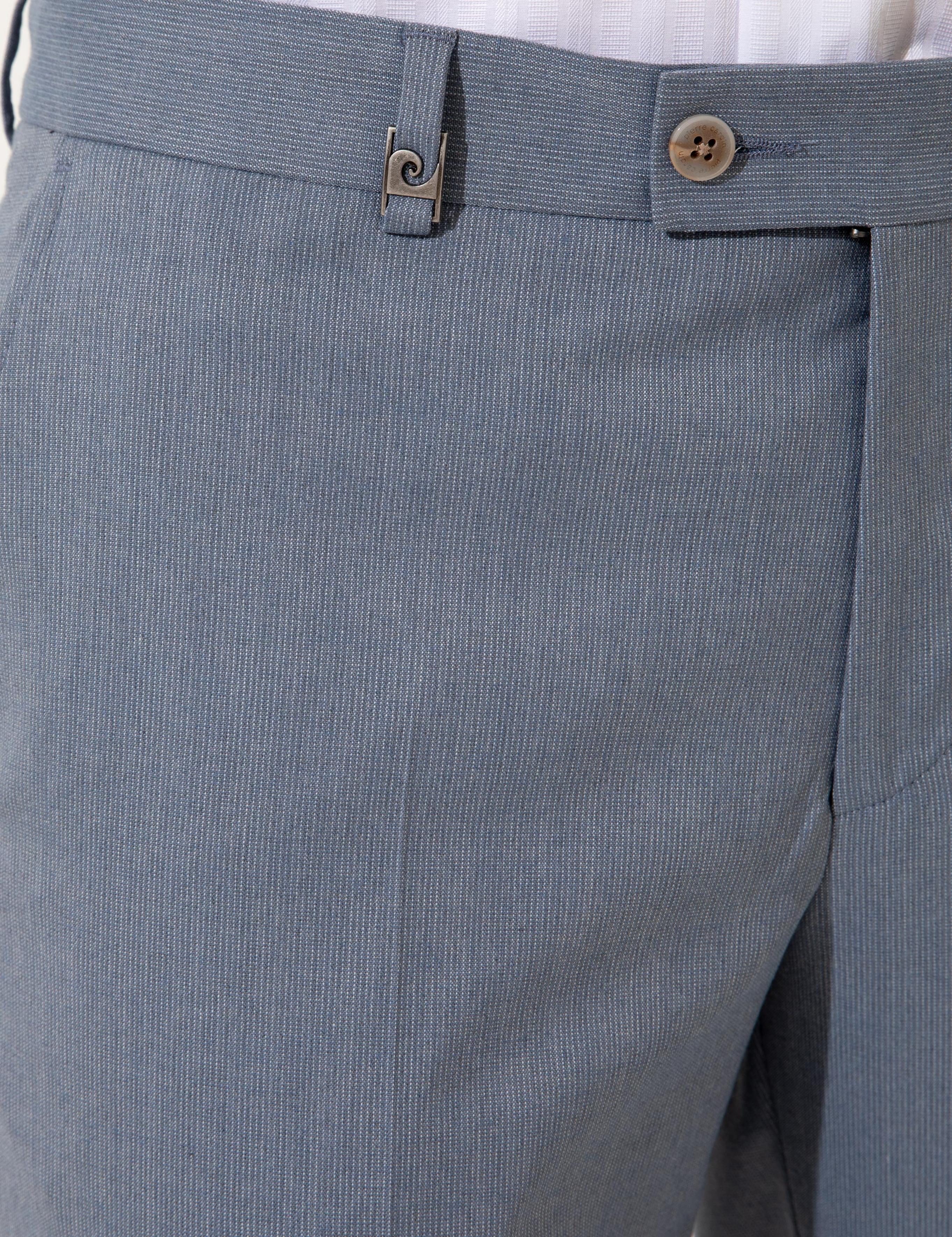 Açık Mavi Ex. Slim Fit Kumaş Pantolon