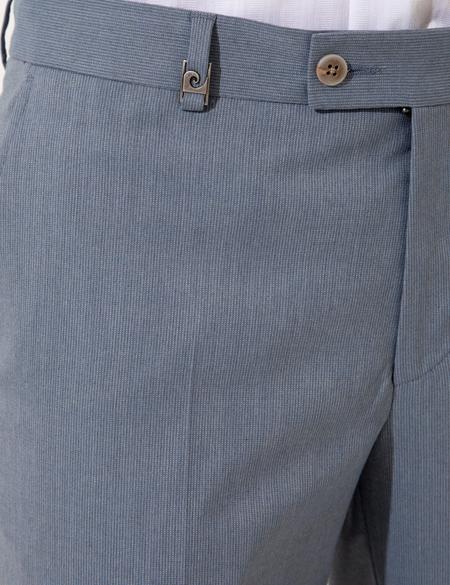 Açık Mavi Ex. Slim Fit Kumaş Pantolon - 50251975048
