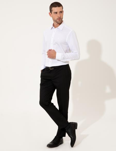Siyah Ex. Slim Fit Kumaş Pantolon - 50251975012