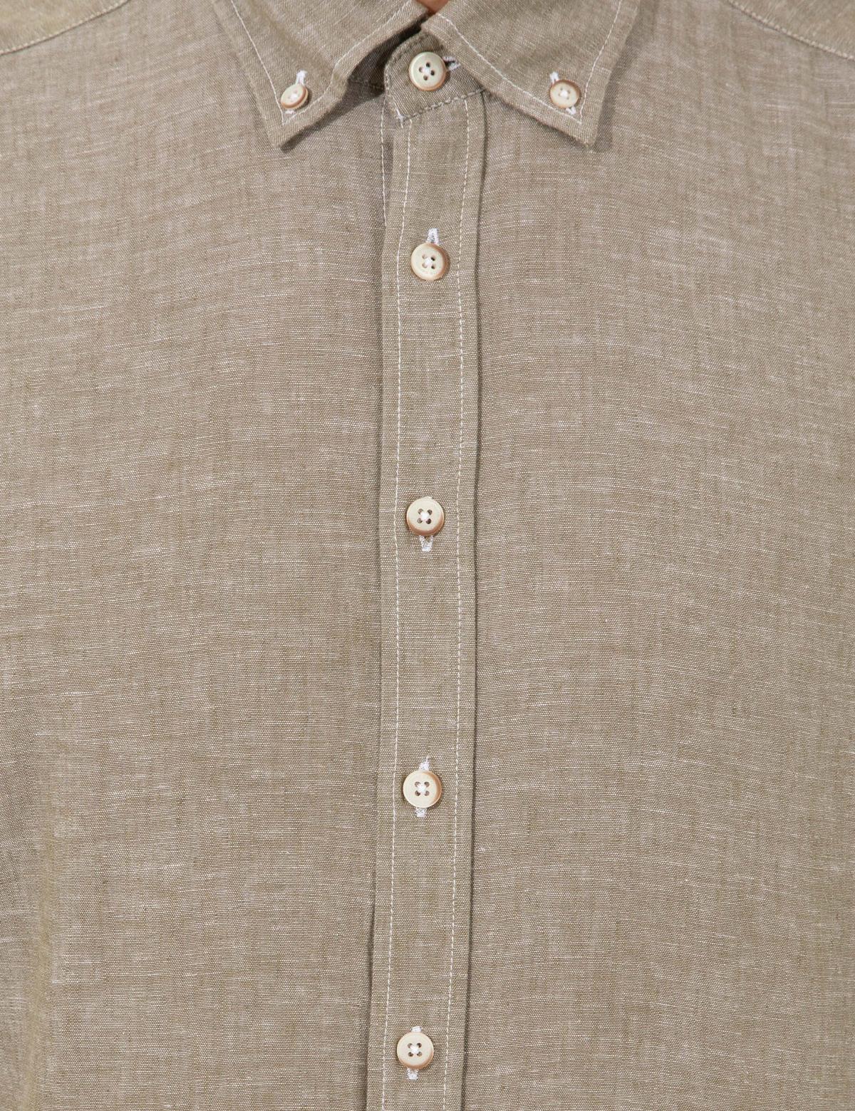 Haki Regular Fit Uzun Kollu Gömlek - 50249667058