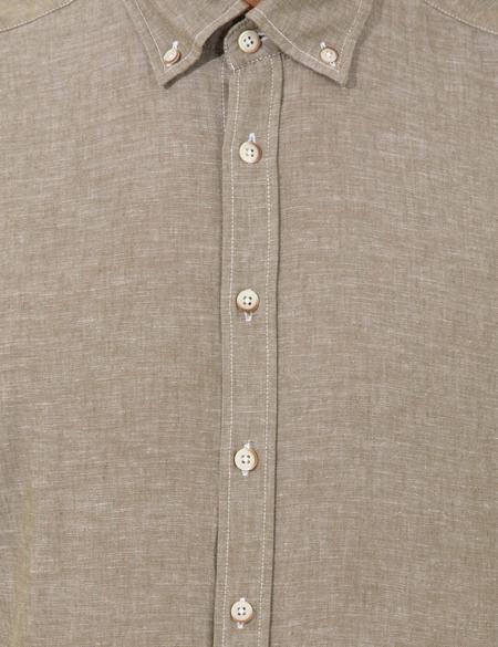 Haki Regular Fit Uzun Kollu Gömlek - 50249667058