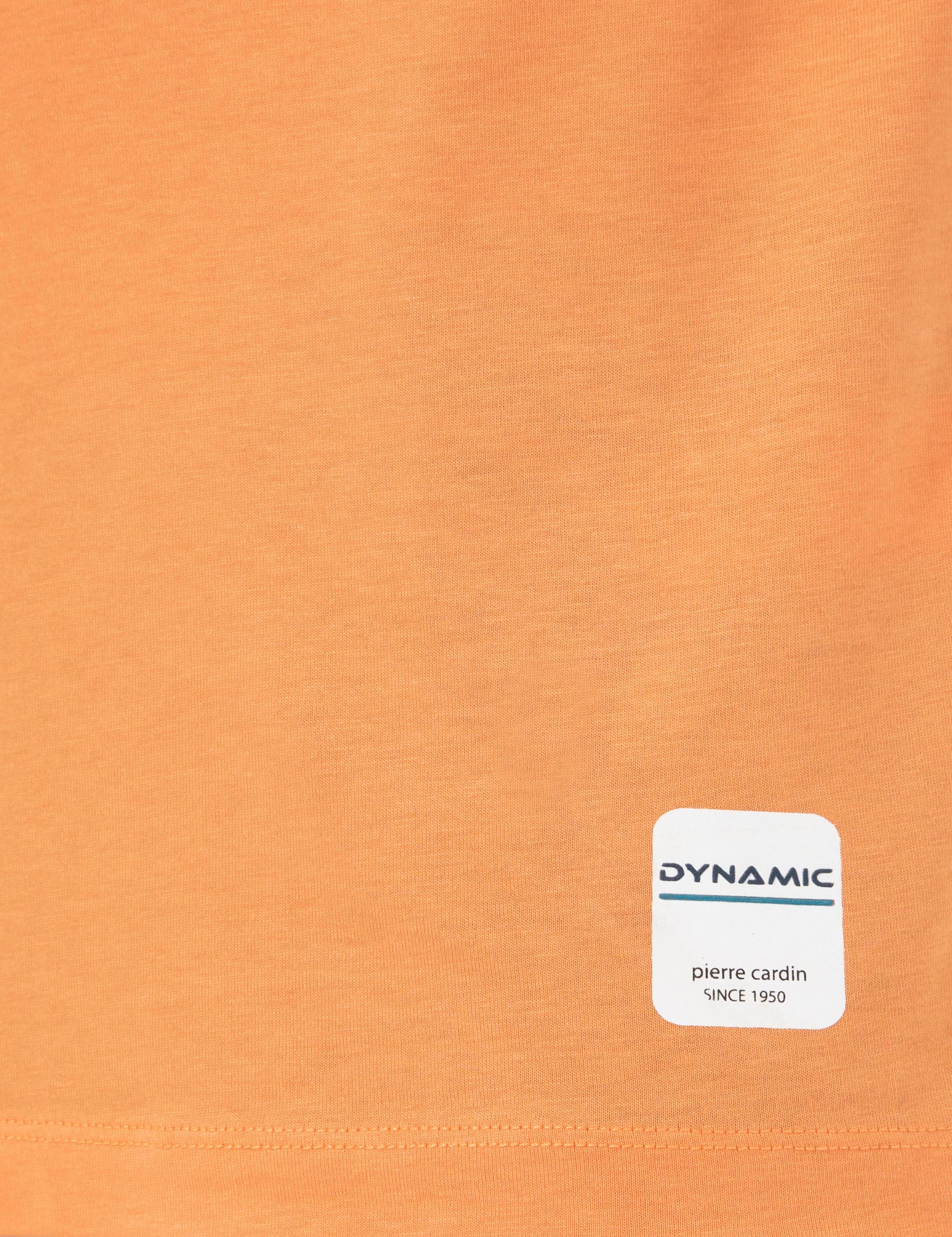 Oranj Slim Fit Baskılı Bisiklet Yaka Tişört