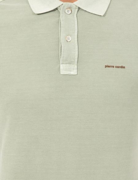 Açık Yeşil Slim Fit Polo Yaka Tişört - 50249684044