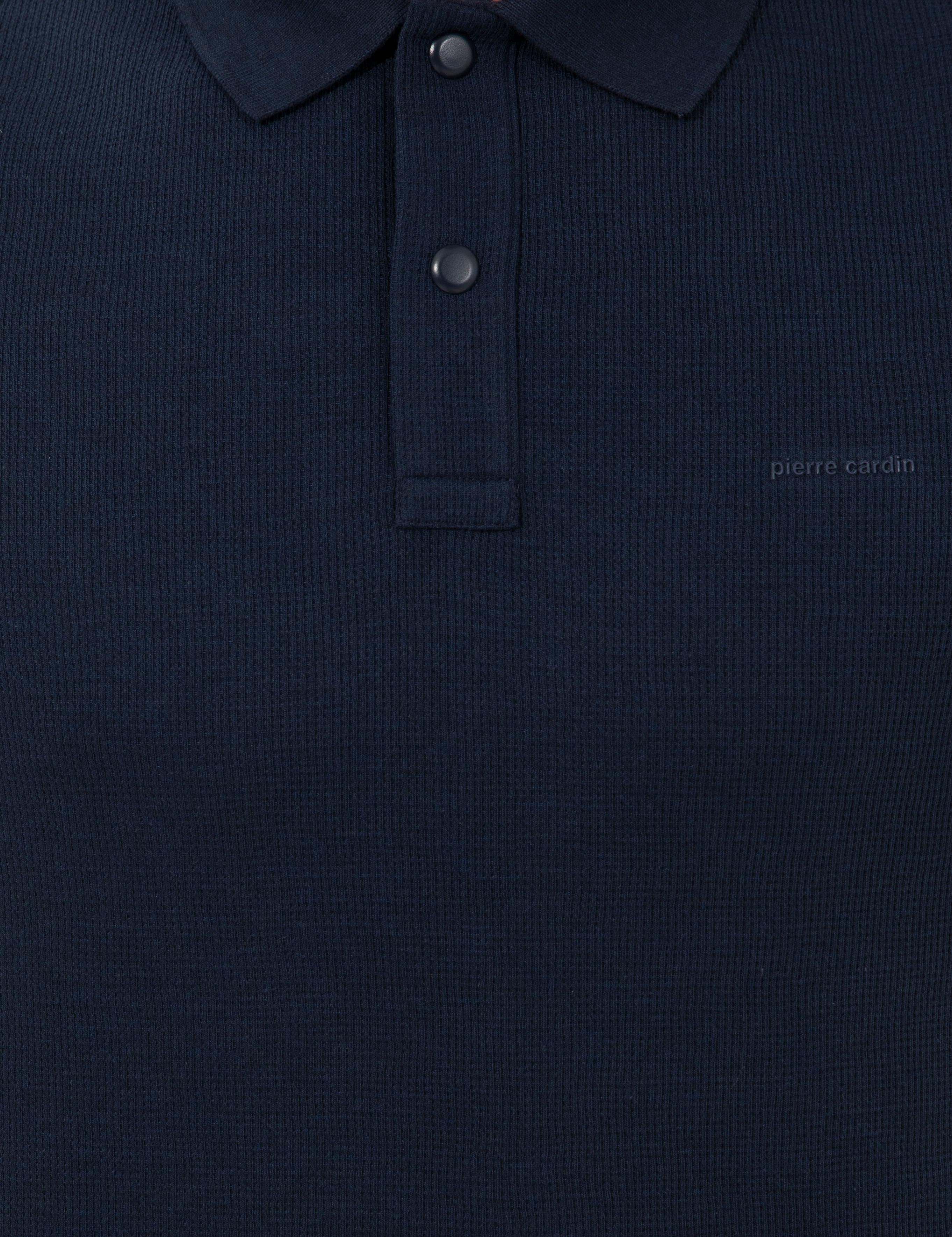 Lacivert Slim Fit Polo Yaka Tişört