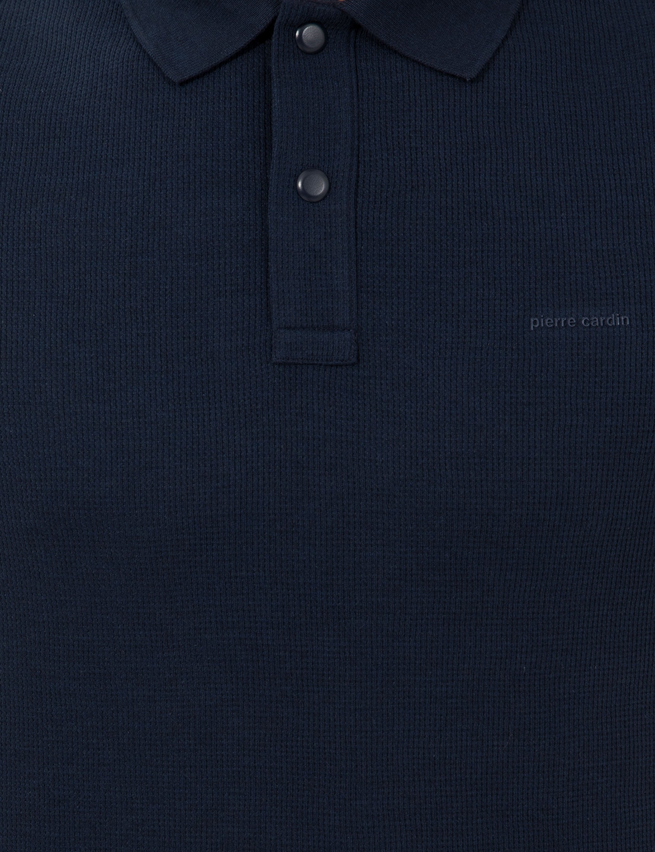 Lacivert Slim Fit Polo Yaka Tişört - Image 6