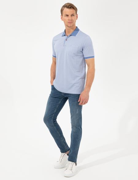 Koyu Mavi Regular Fit Tişört - 50249873028