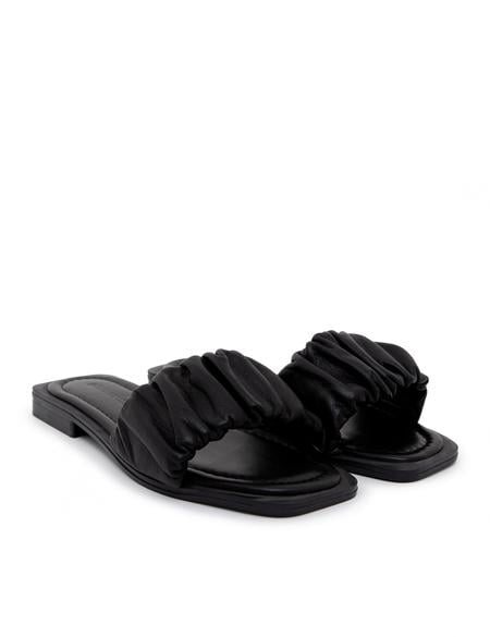 Siyah Deri Terlik - 50251983016