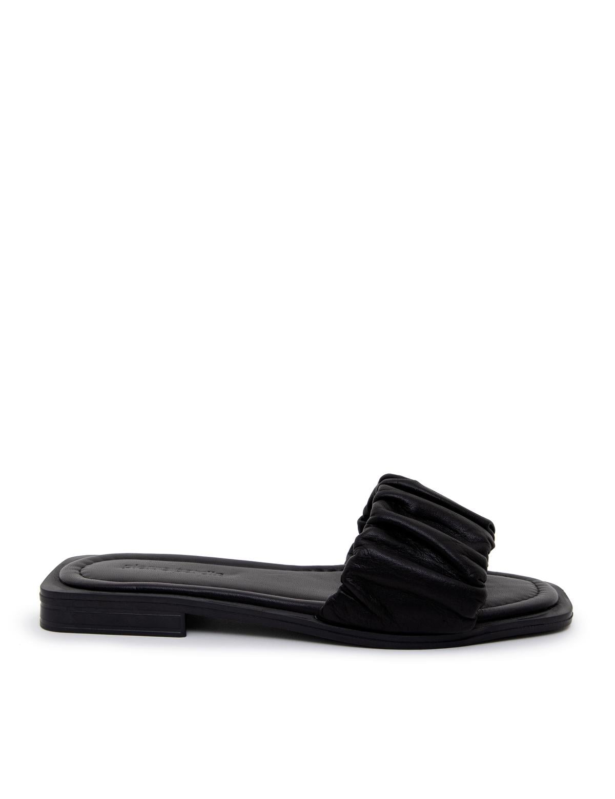 Siyah Deri Terlik - 50251983016