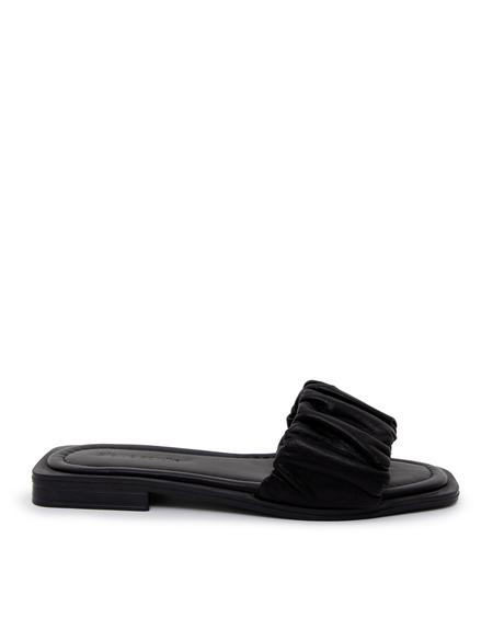 Siyah Deri Terlik - 50251983016