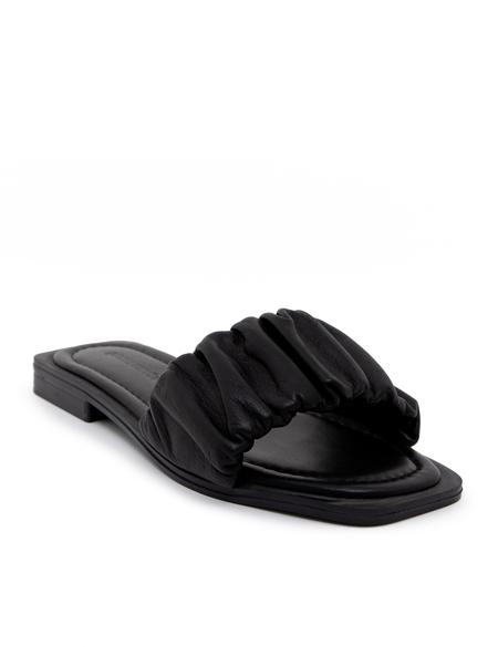 Siyah Deri Terlik - 50251983016