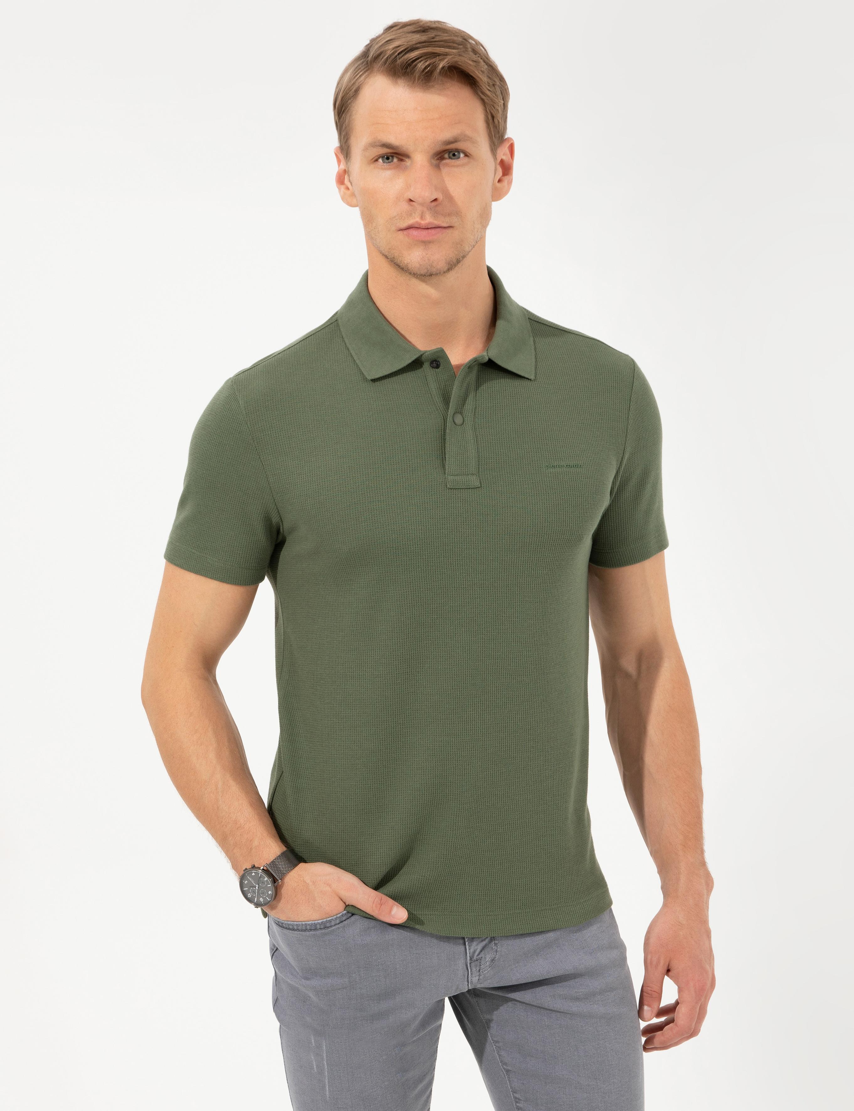 Haki Slim Fit Tişört