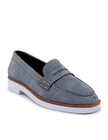 Mavi Loafer Ayakkabı