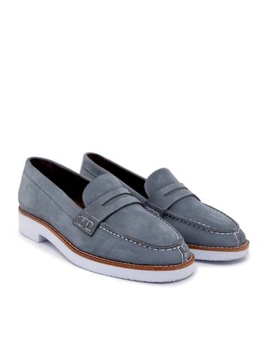 Mavi Loafer Ayakkabı