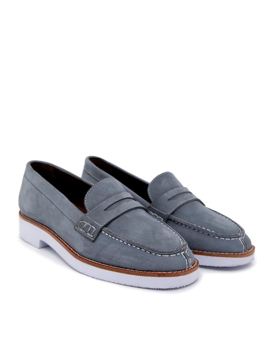 Mavi Loafer Ayakkabı