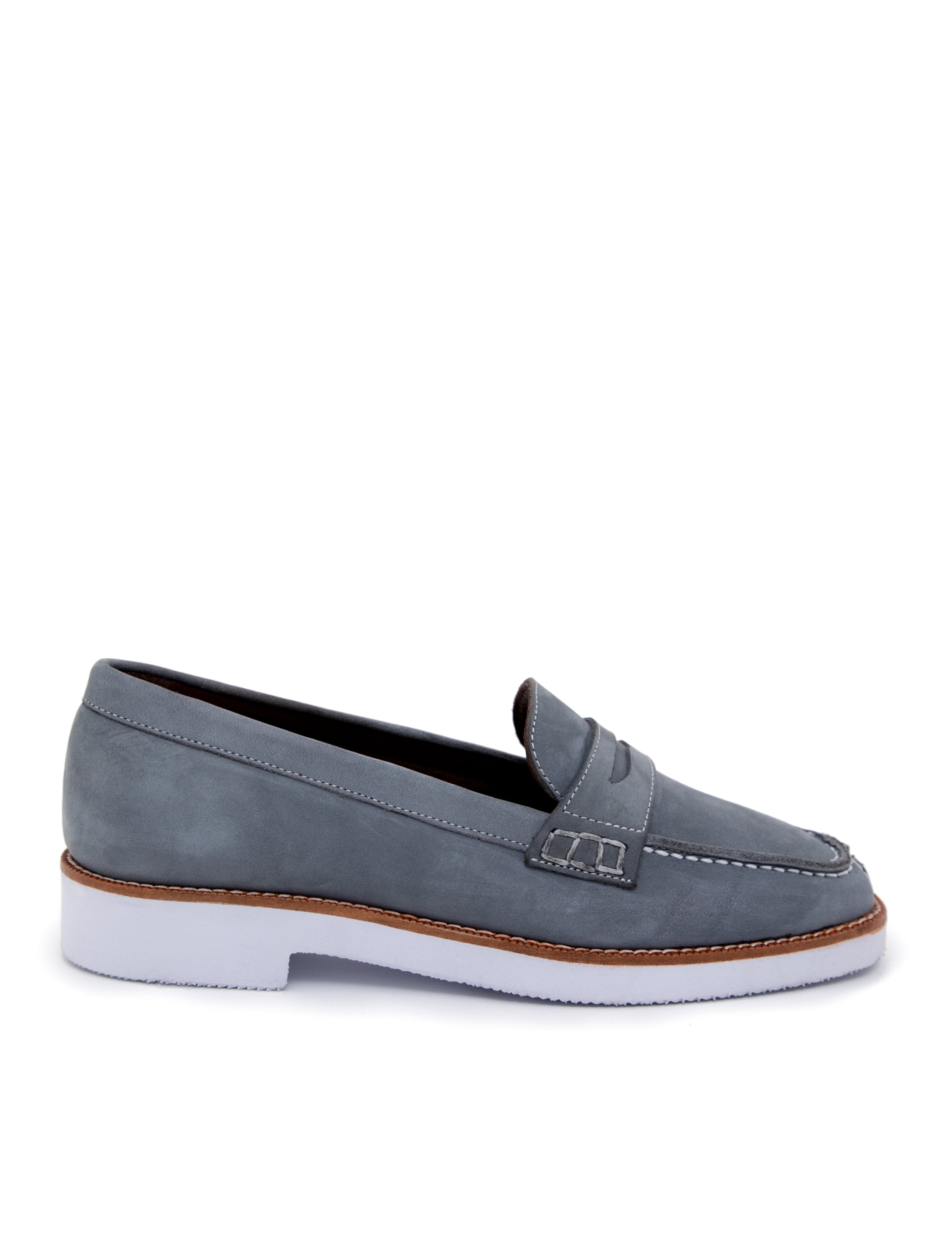 Mavi Loafer Ayakkabı - Image 4