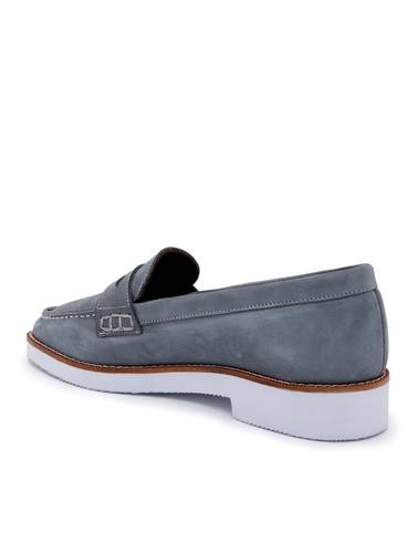 Mavi Loafer Ayakkabı