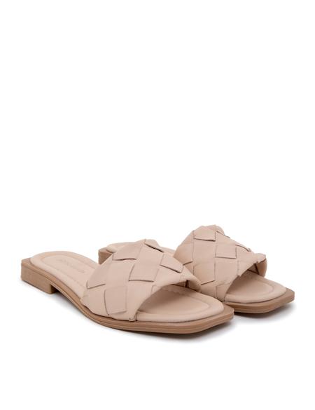 Bej Deri Terlik - 50251920009