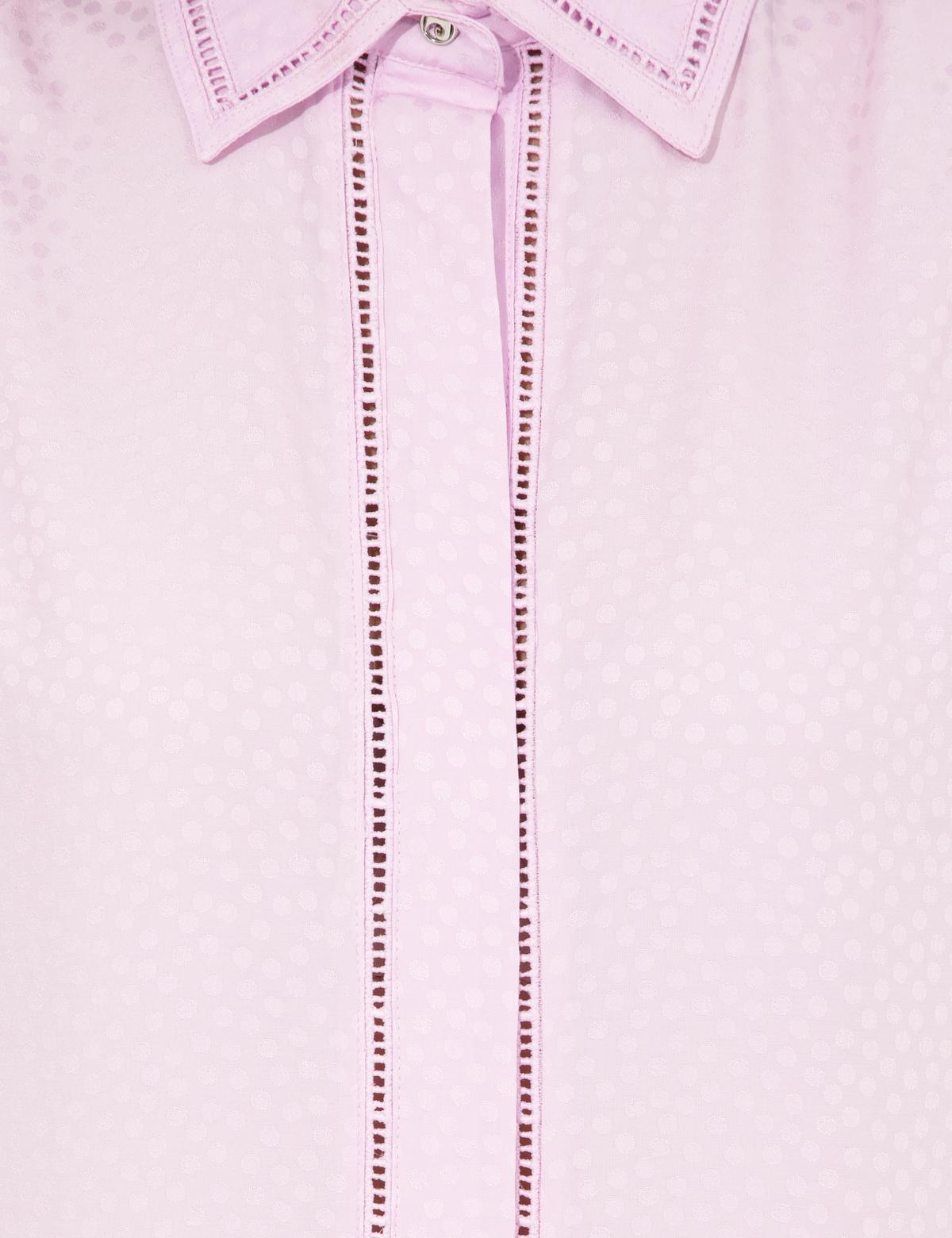 Lila Regular Fit Kısa Kollu Gömlek - 50246589018