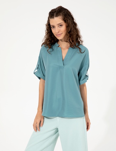 Mint Comfort Fit Bluz