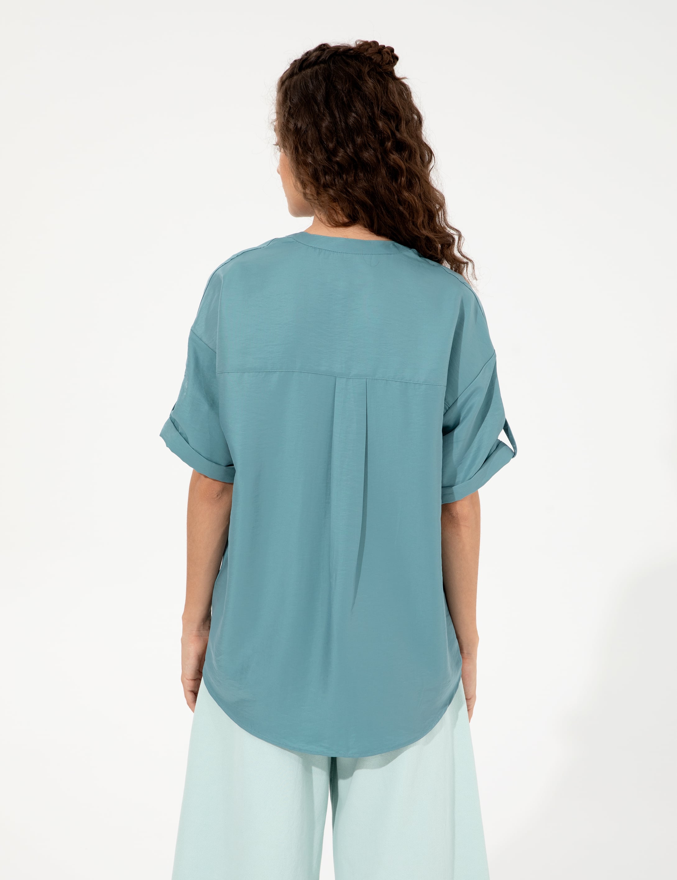 Mint Comfort Fit Bluz