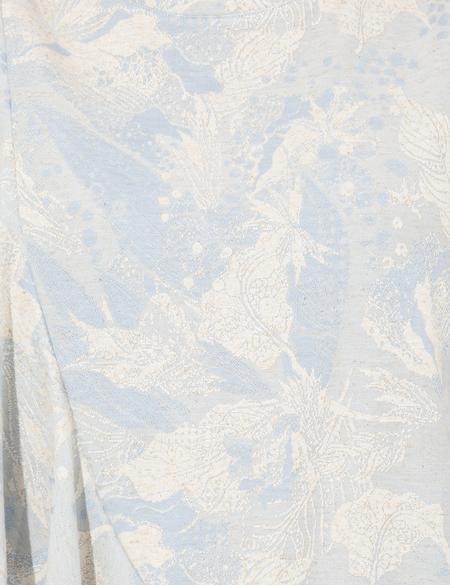 Açık Mavi Comfort Fit Örme Bluz - 50246147002