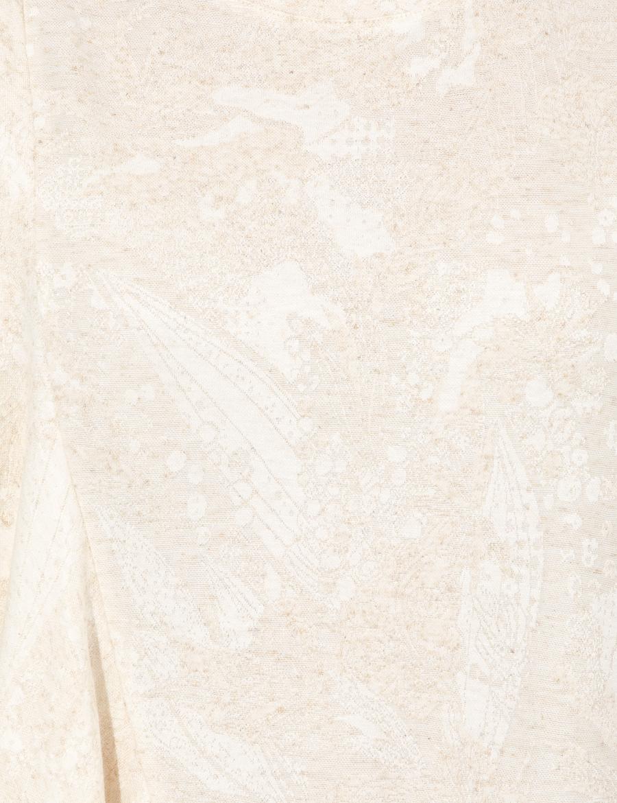 Krem Comfort Fit Örme Bluz