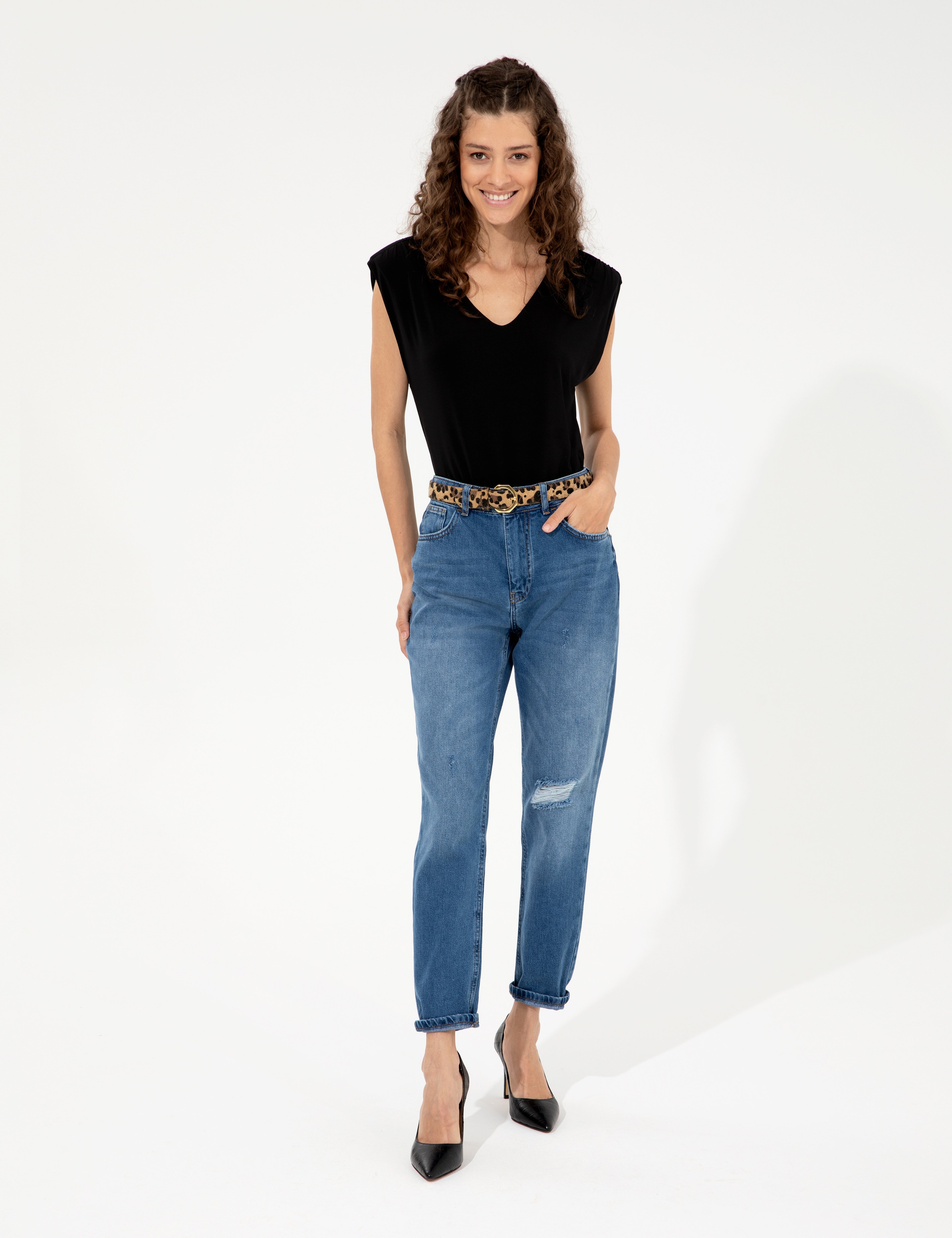 Mavi Mom Fit Jean Pantolon