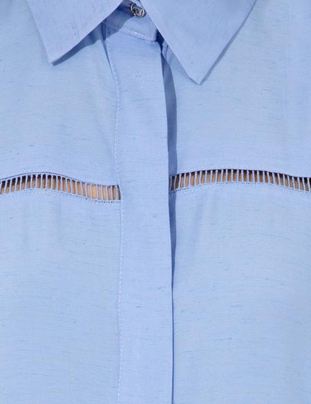 Mavi Comfort Fit Kısa Kollu Gömlek - 50247444011