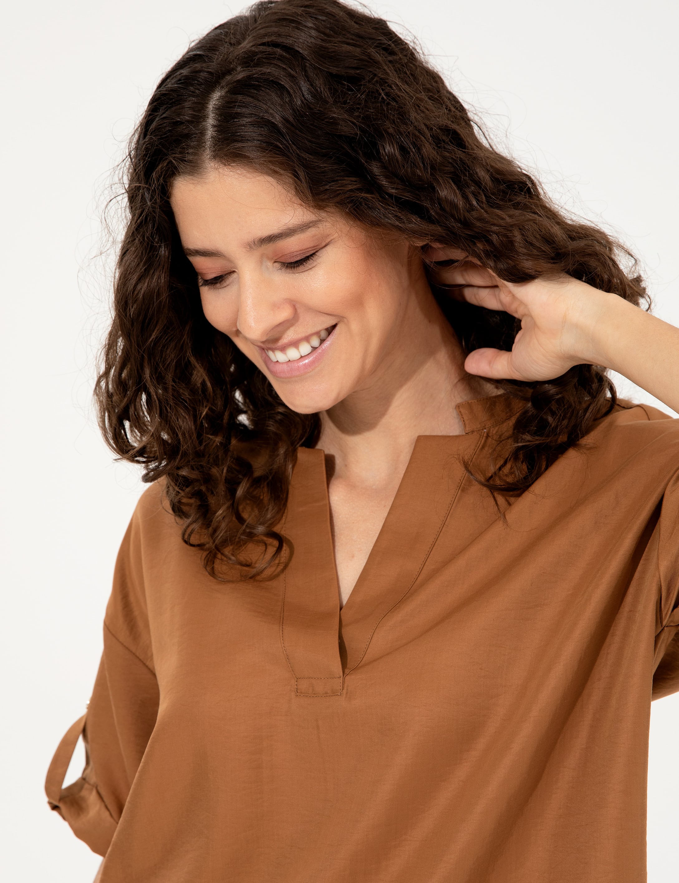Taba Comfort Fit Bluz - Image 2