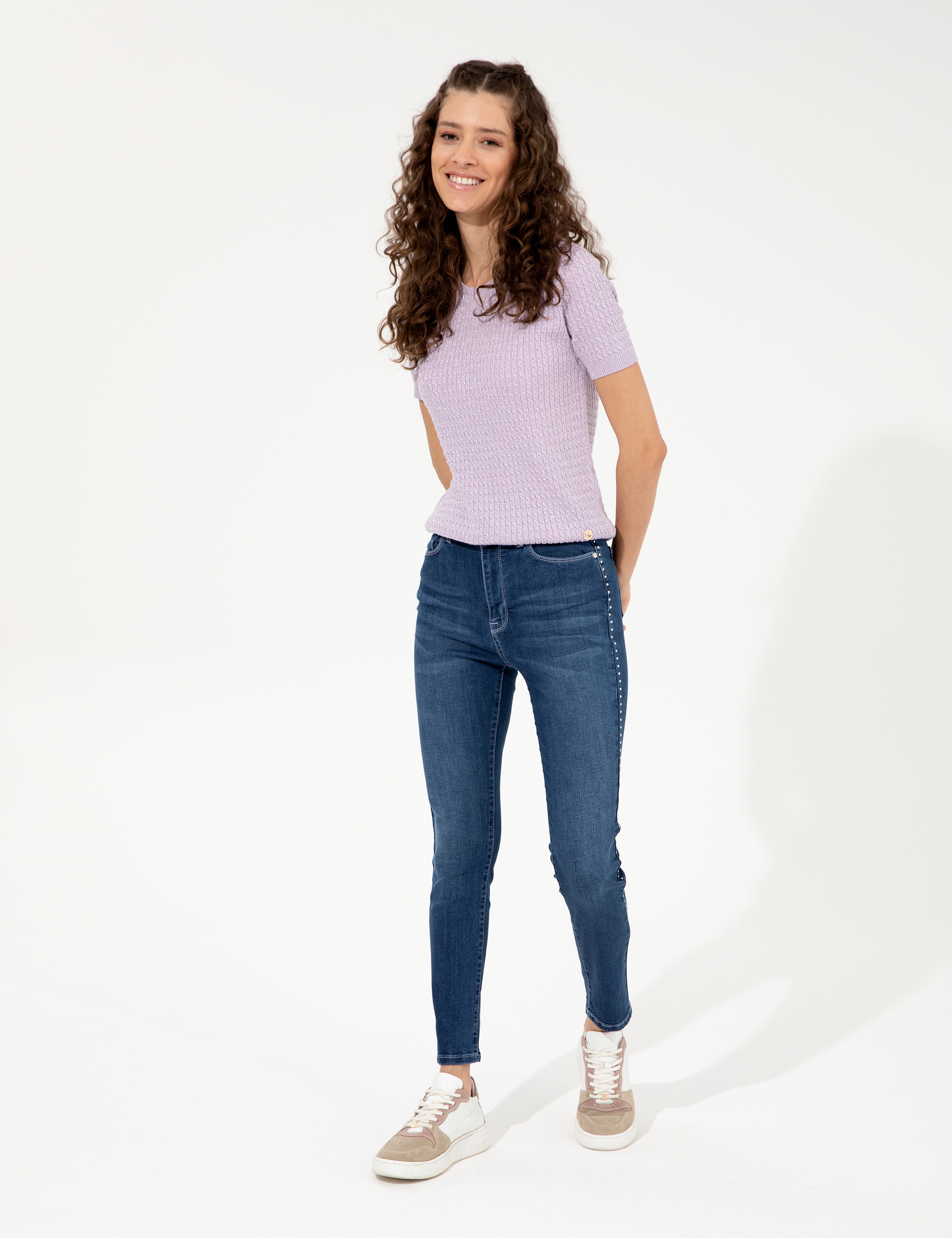 İndigo Slim Fit Jean Pantolon - Image 3