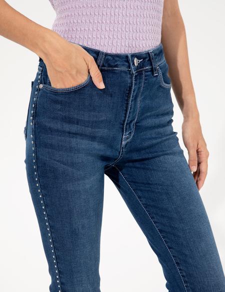 İndigo Slim Fit Jean Pantolon - 50247884005