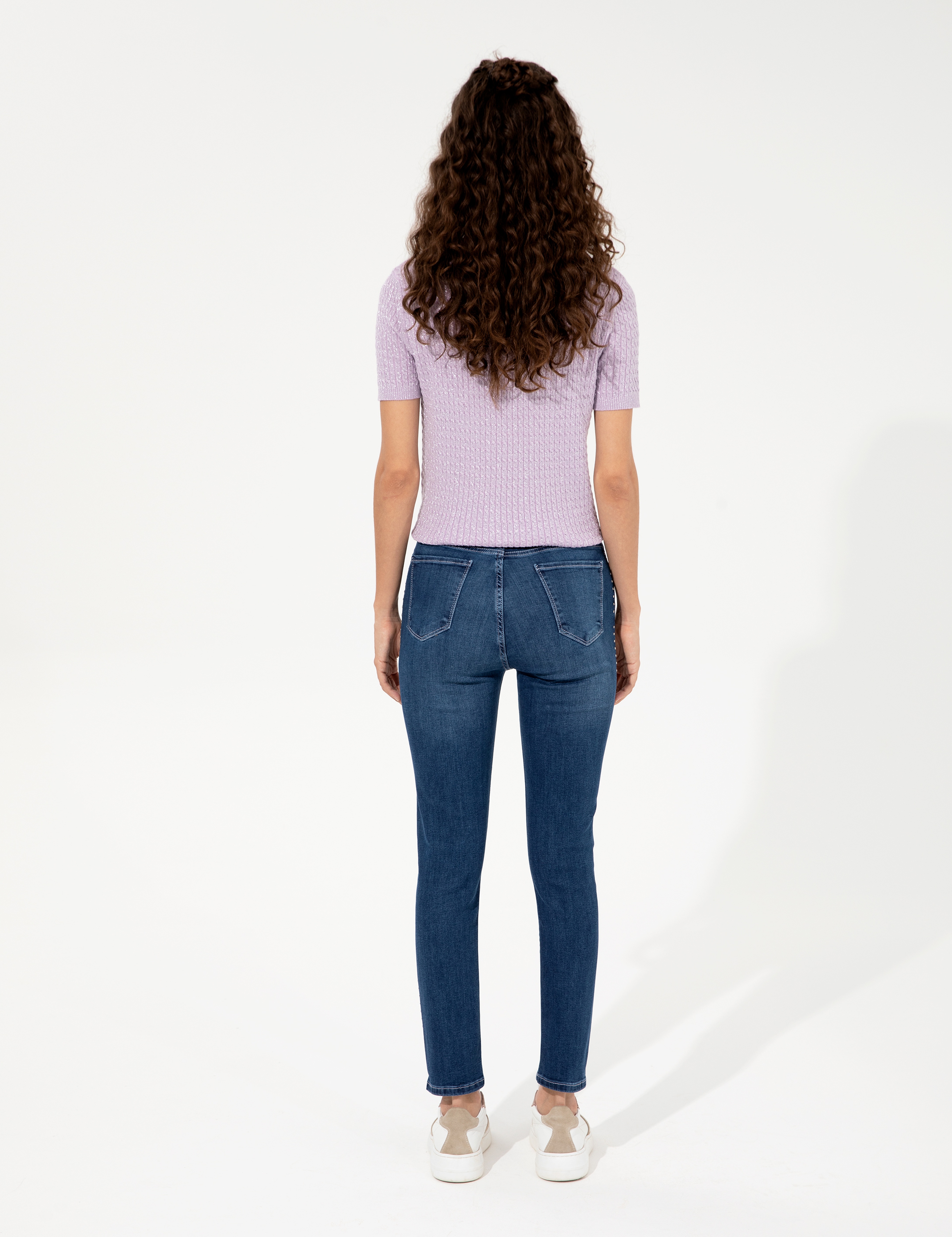 İndigo Slim Fit Jean Pantolon - Image 4