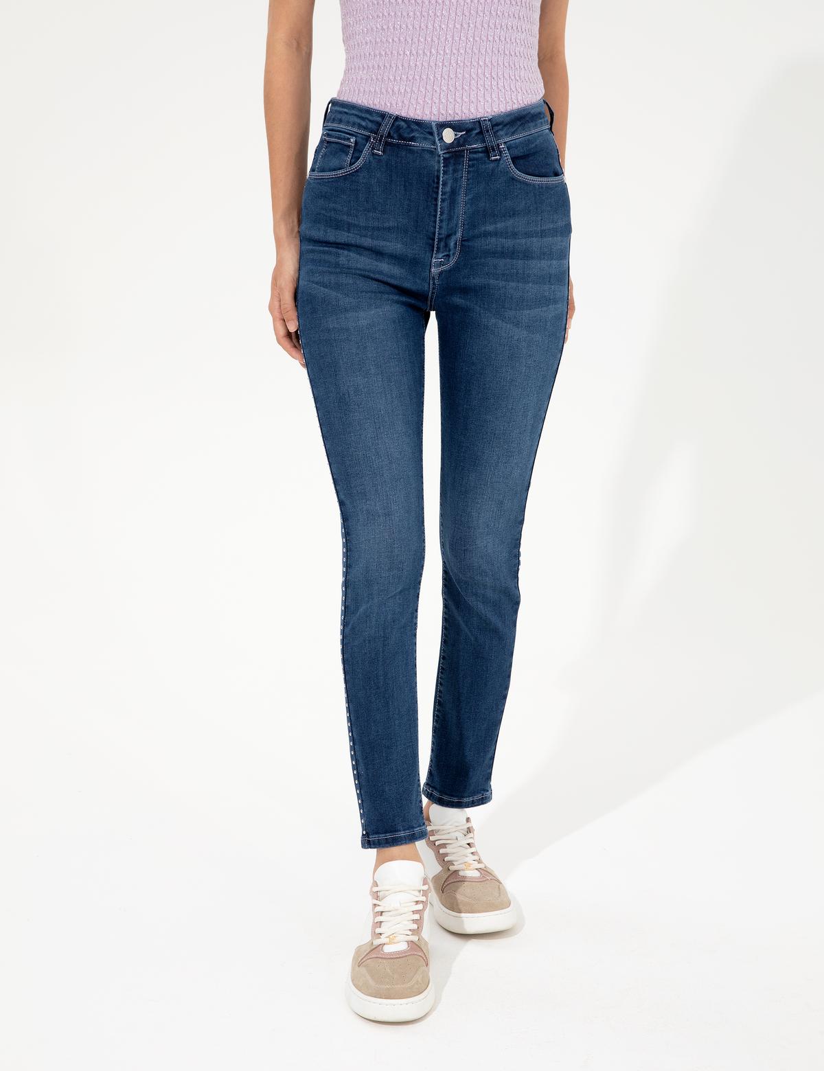 İndigo Slim Fit Jean Pantolon - 50247884005