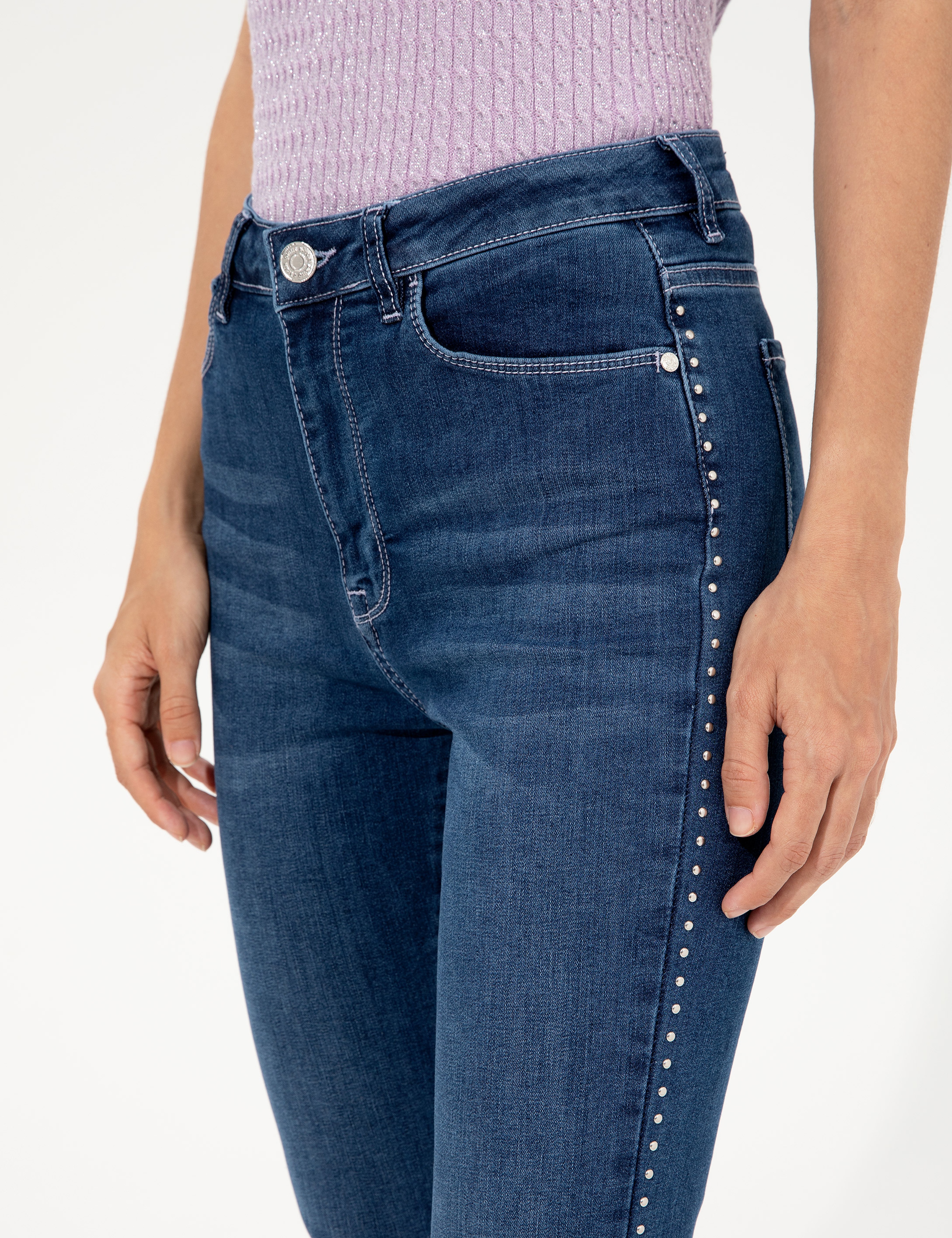İndigo Slim Fit Jean Pantolon
