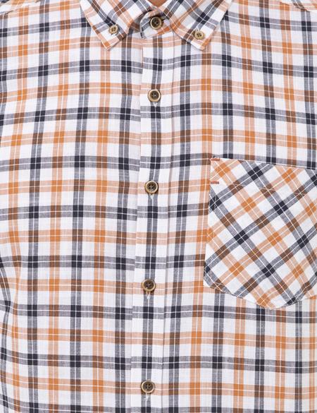 Turuncu Regular Fit Uzun Kollu Gömlek - 50249749007