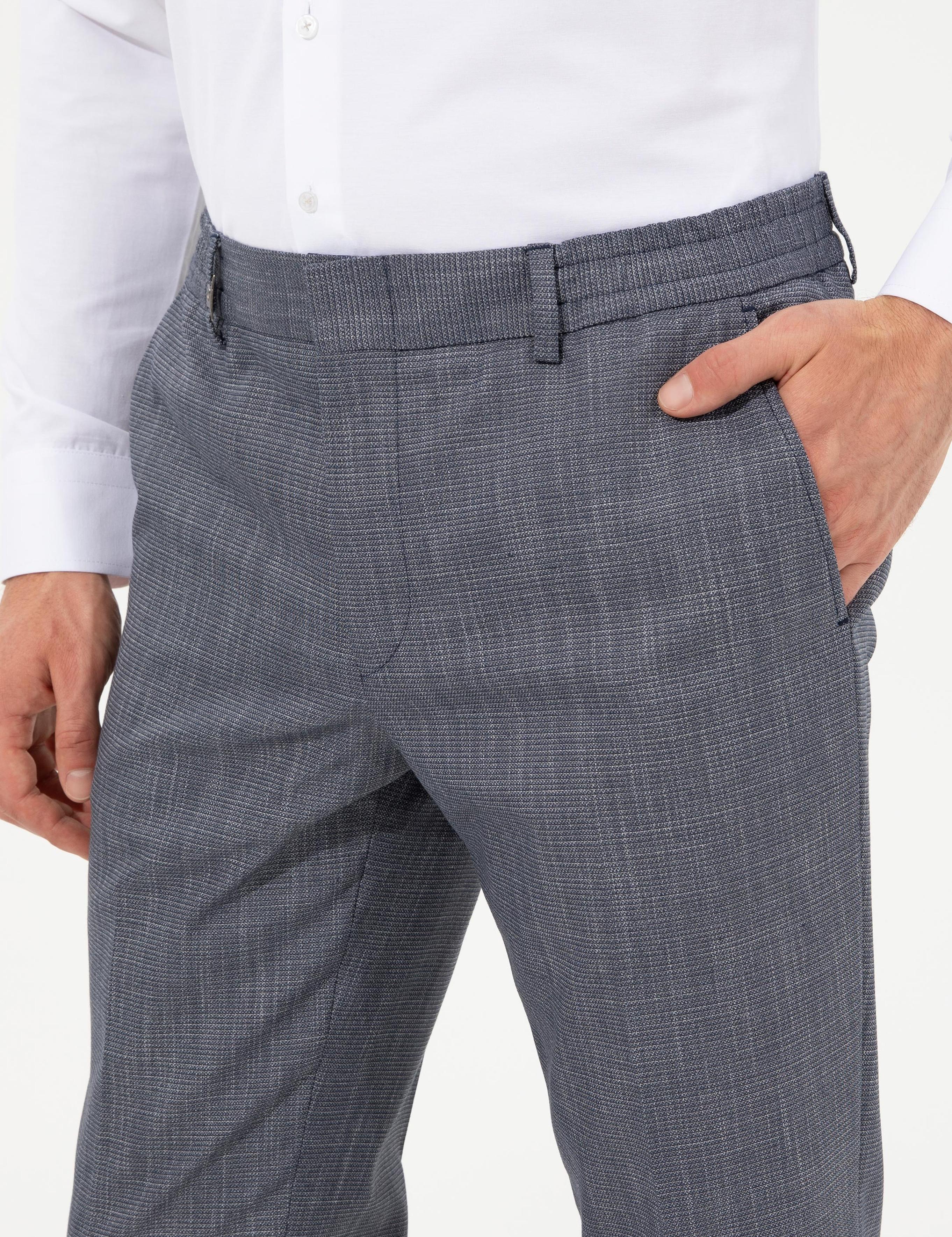 Lacivert Ex. Slim Fit Kumaş Pantolon