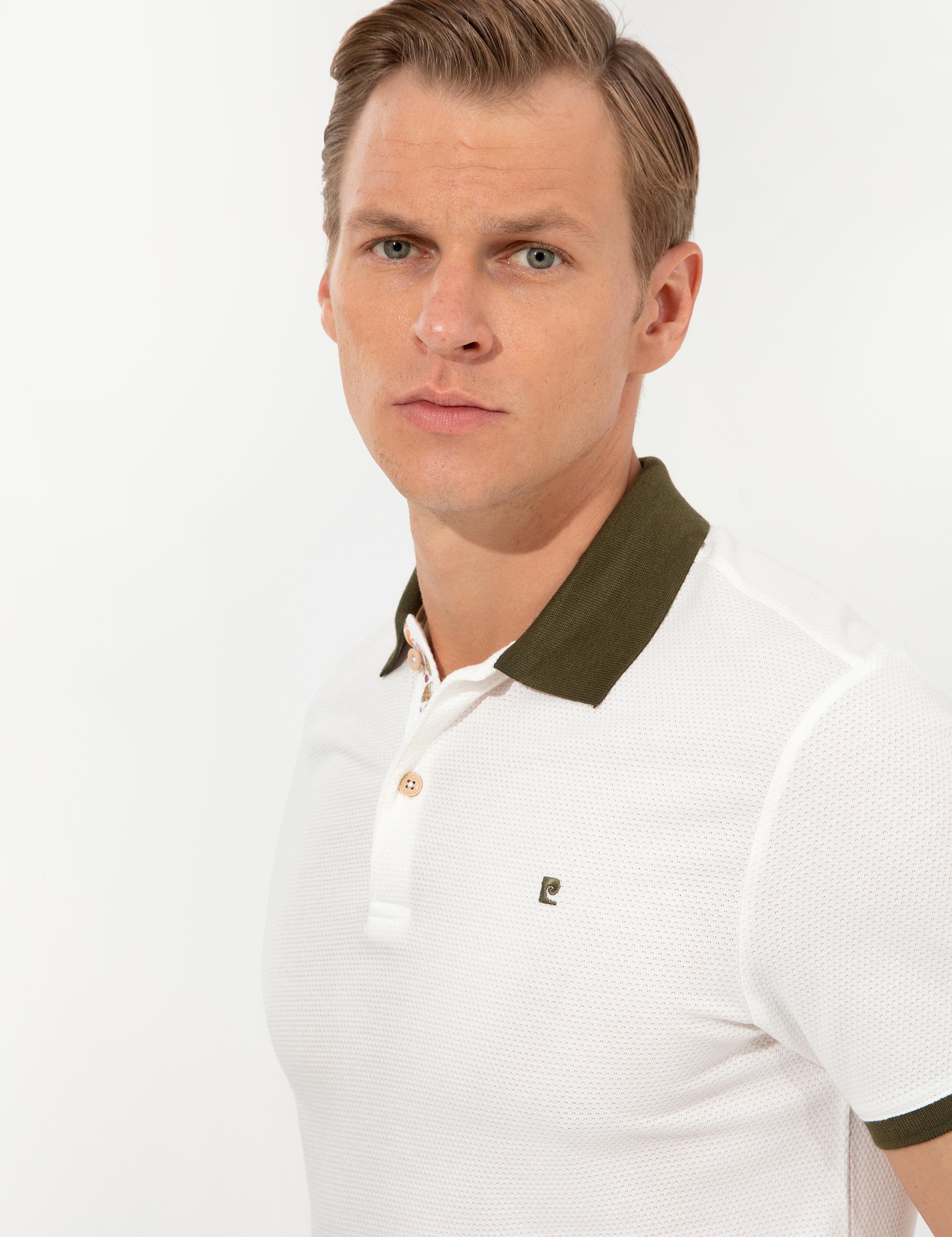 Ecru Slim Fit T-Shirt