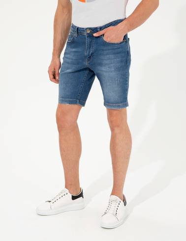 Mavi Slim Fit  Jean Şort