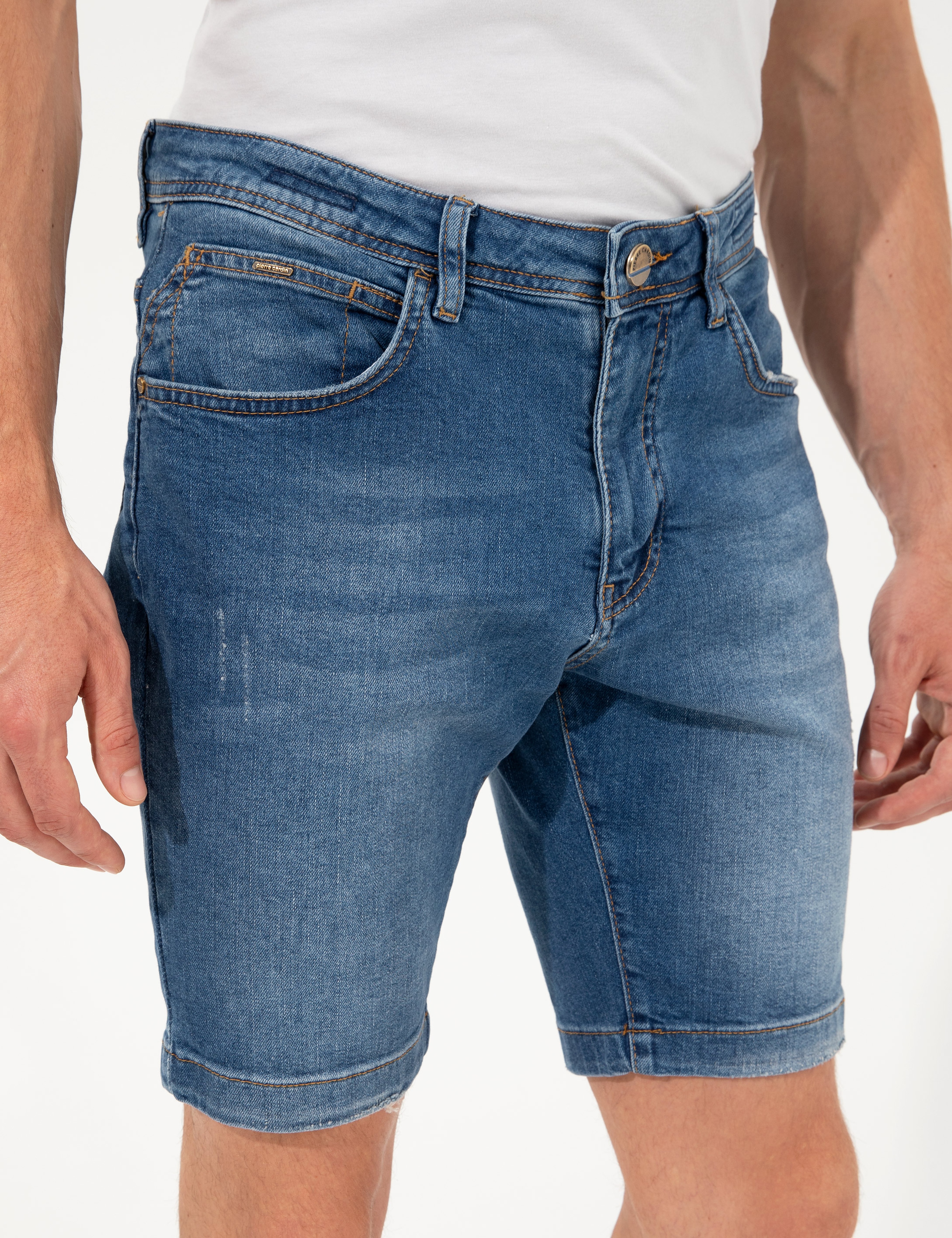 Mavi Slim Fit Jean Şort - Image 5